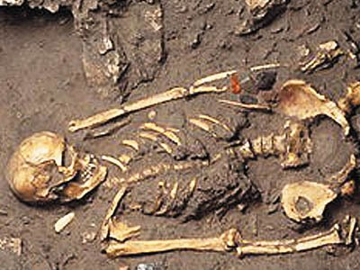 Ανεύρεση οστών και κάλυκα στα Χανιά